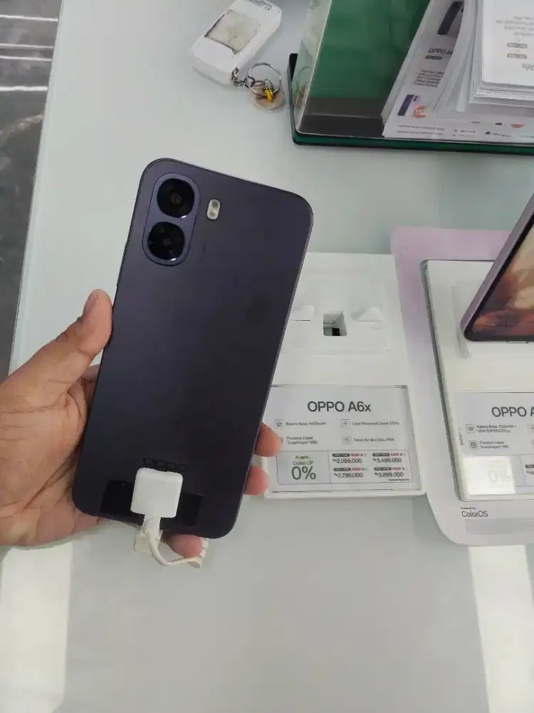 OPPO A6X , BATRAI BESAR 6500 MAh.
