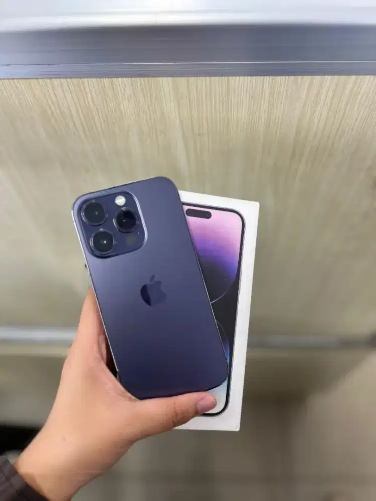 Iphone 14 pro 512 Ibox resmi 
Deep Purple