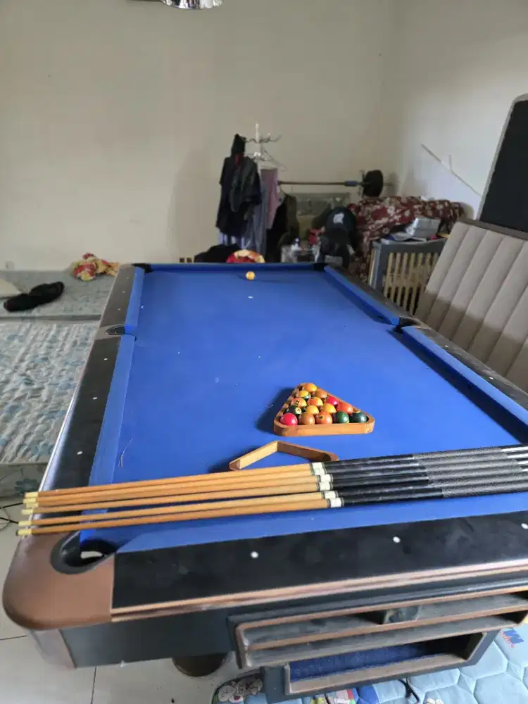 Meja billiard dijual murah