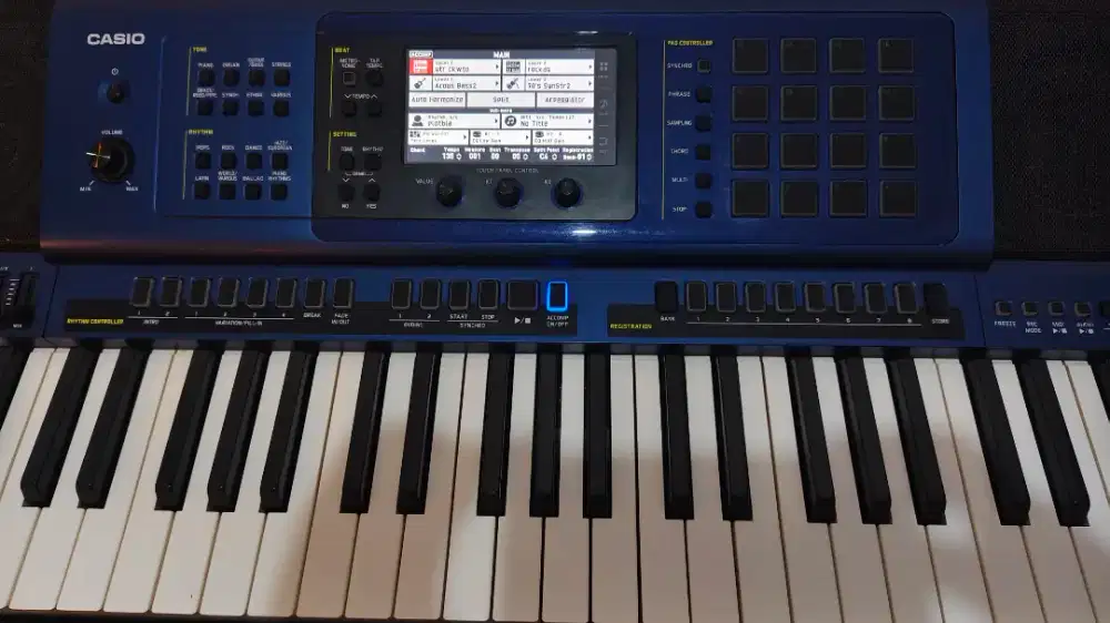 Keyboard Casio MZX 500 Mulus Bukan SX700, SX900, PA600, PA700