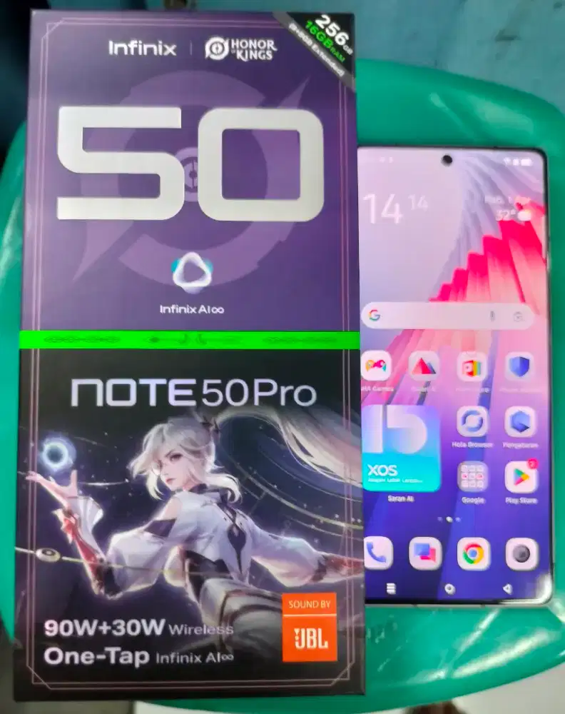 INFINIX NOTE 50PRO 8+8/256Gb FULLSETT