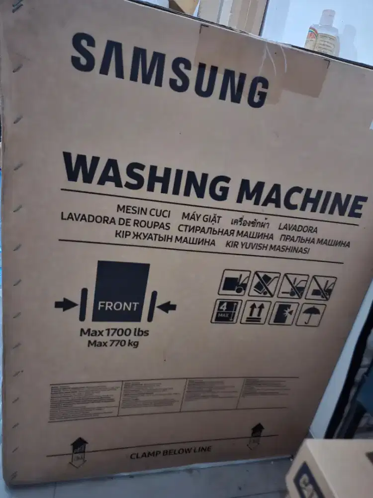 Dijual rugi mesin cuci pintu depan SAMSUNG 13KG