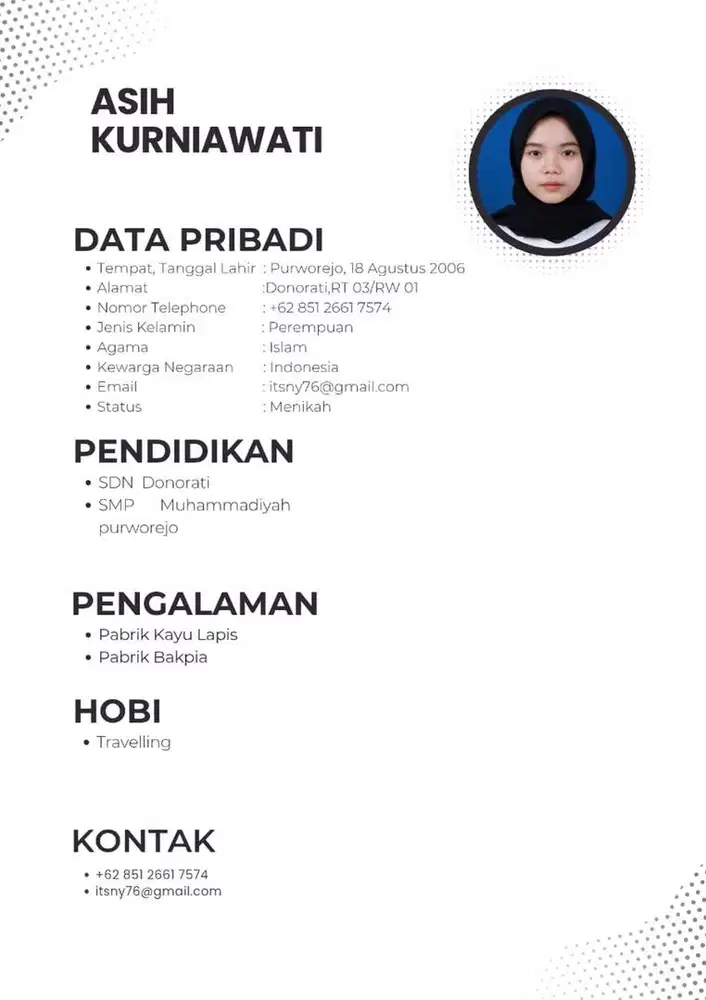 carii loker yang bisa pp