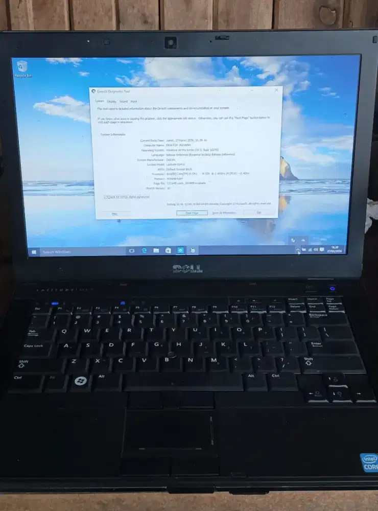 Laptop Del Latitude E6410 Core i5 500Gb 4Gb