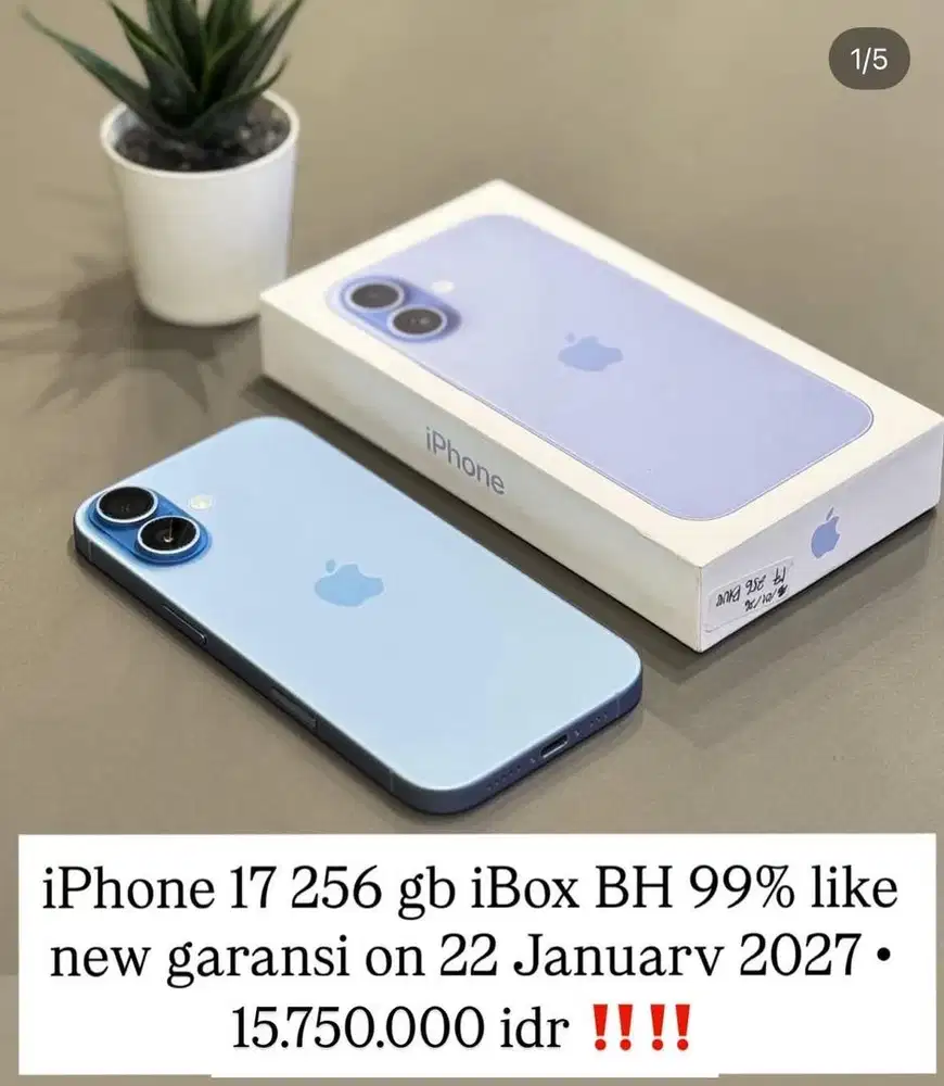 IPhone 17 256Gb iBox Bh 99%