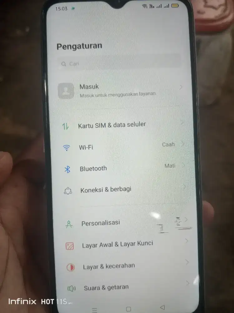 Oppo a 16 lengkap