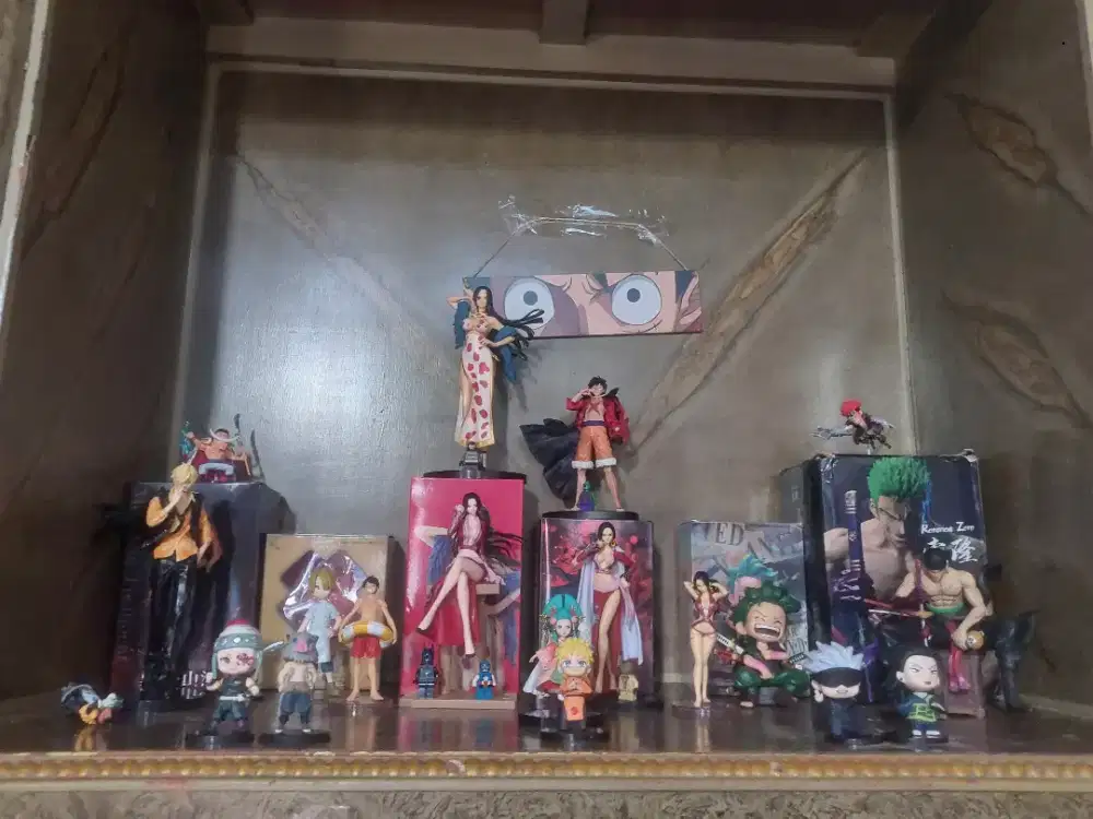 FIGURE ANIME ONEIPECE,JJK,NARUTO,DEMONSLAYER