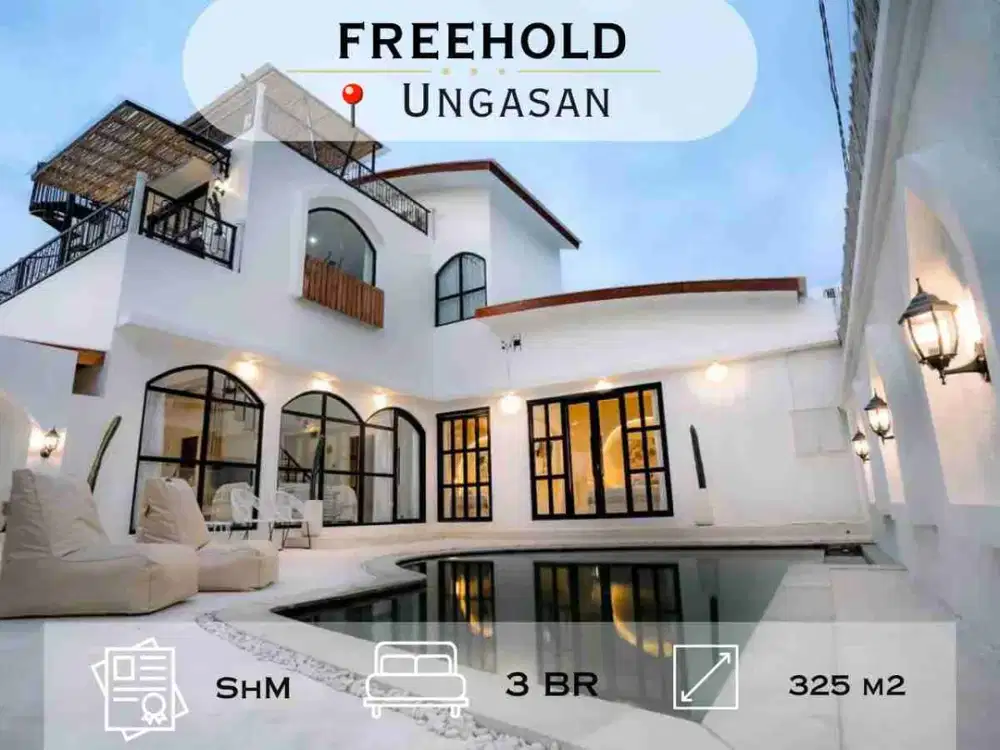 Villa For Sale – 2 Units in Ungasan With Ocean & Valley View
