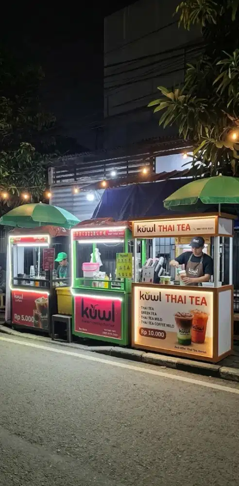 Lowongan Stand outlet Kopi, thai tea, es tea dan kurir