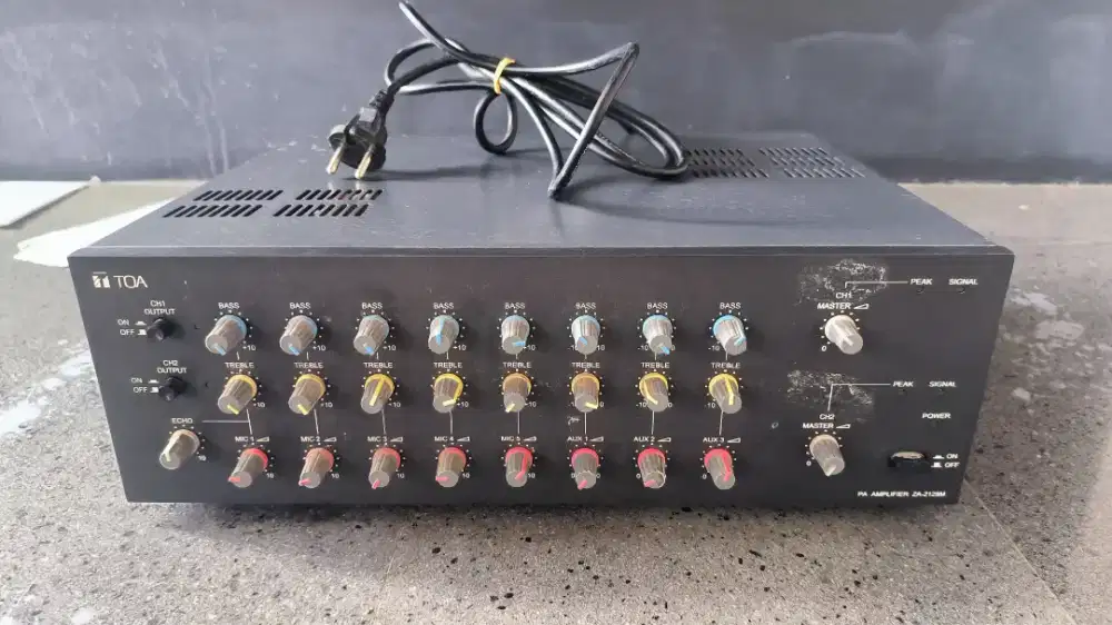 TOA Full Mixer Amplifier ZA-2128M