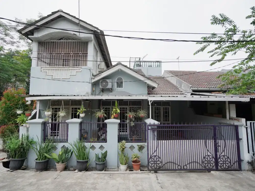 Rumah SHM LB 162 Dibantu KPR 15 Mnt ke Tol JORR Jati Asih J-13236