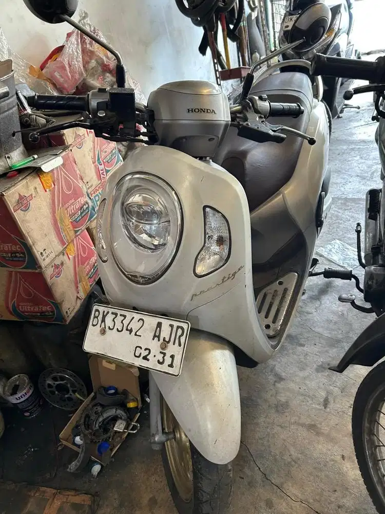 JUAL SCOOPY PAJAK PLAT BARU PERPANJANG