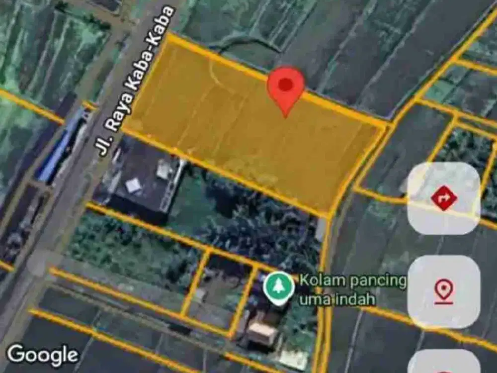 termurah!! disewakan jl utama kaba kaba tabanan 15 are