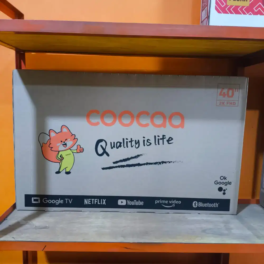 COOCAA GOOGLE TV 40INCH PROMO TERBATAS BISA KREDIT