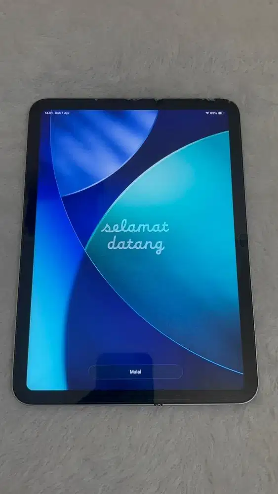 Ipad gen 11 silver garansi panjang