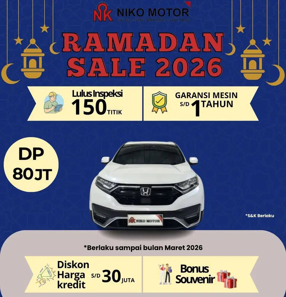 (ANTIK KM21RB) CRV PRESTIGE SENSING 2022 AT :2023|2024