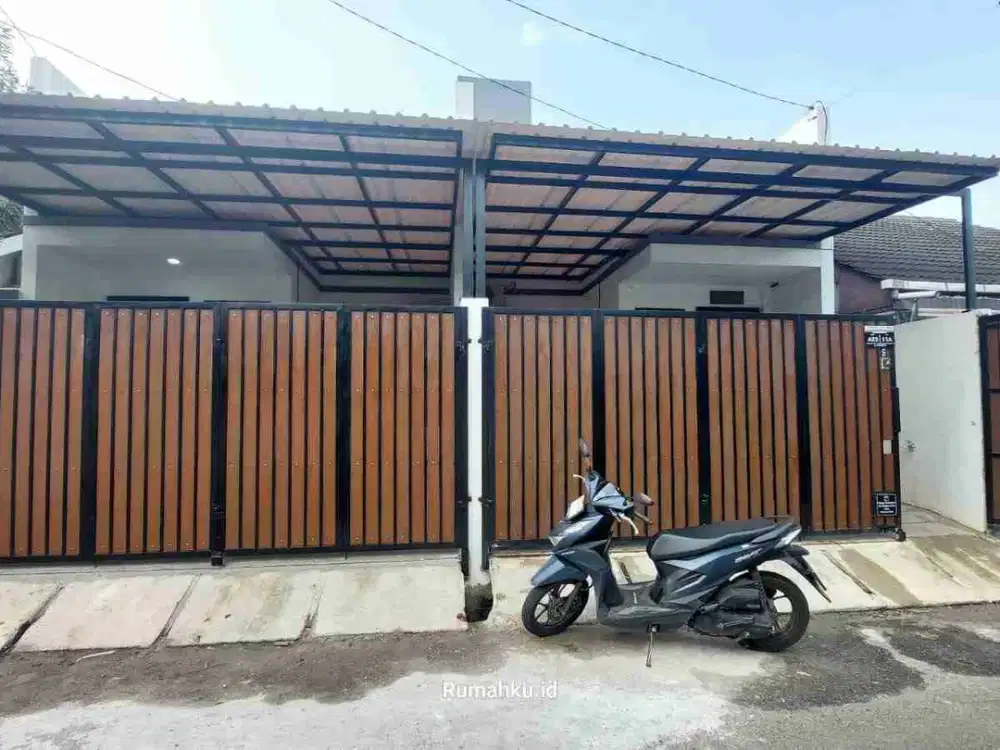 Di jual rumah baru minimalis permanen di dalam perumahan atapnya full dak cor Lokasi jln impres Ciledug Tangerang kota
