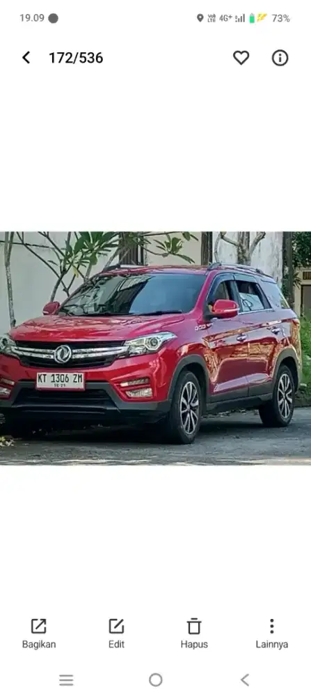 Dijual mobil kesayangan Dfsk GLORY 560