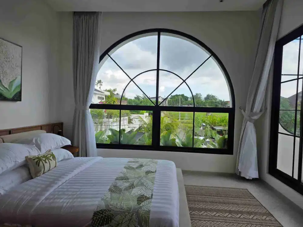Villa Baru bergaya santorini dijual di Canggu Kuta utara Bali - Thumbnail 5