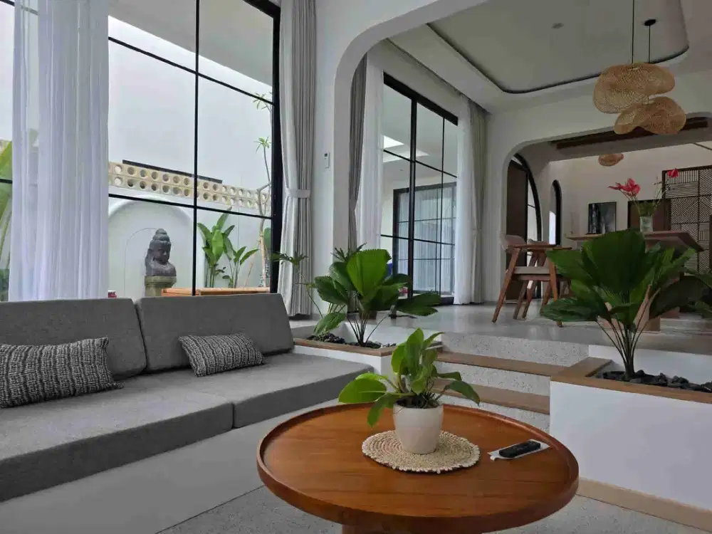 Villa Baru bergaya santorini dijual di Canggu Kuta utara Bali - Thumbnail 6