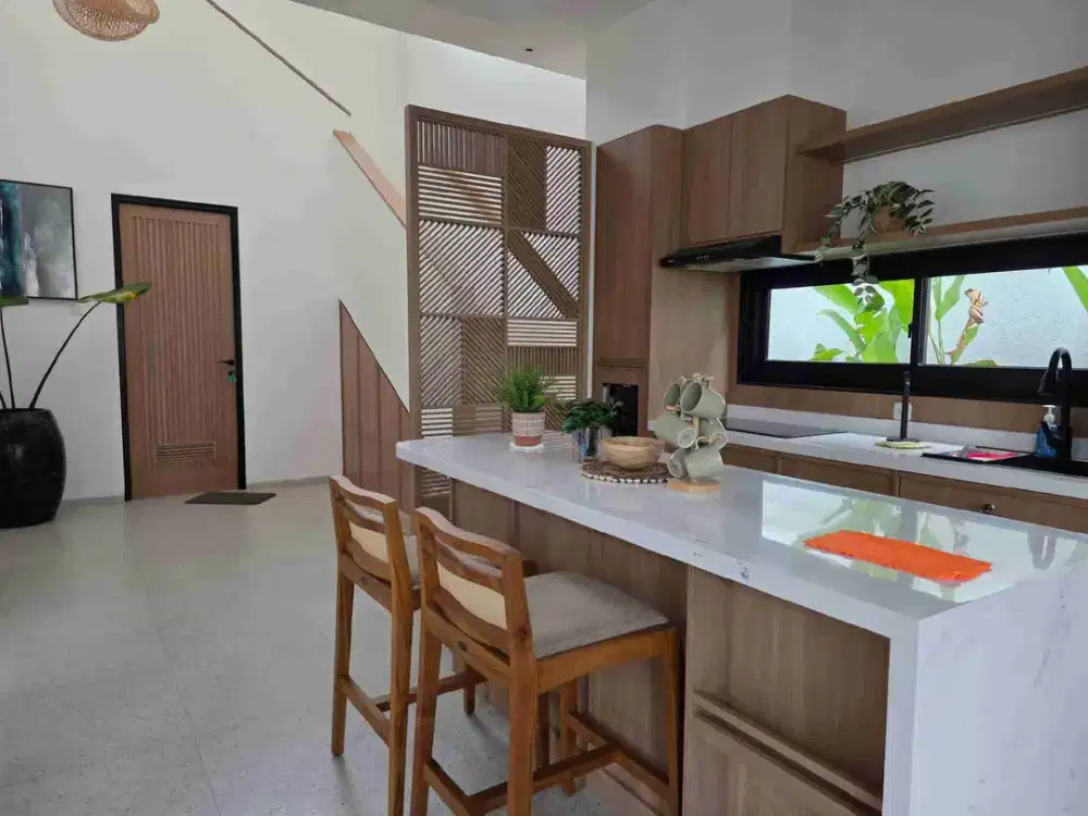 Villa Baru bergaya santorini dijual di Canggu Kuta utara Bali - Thumbnail 10