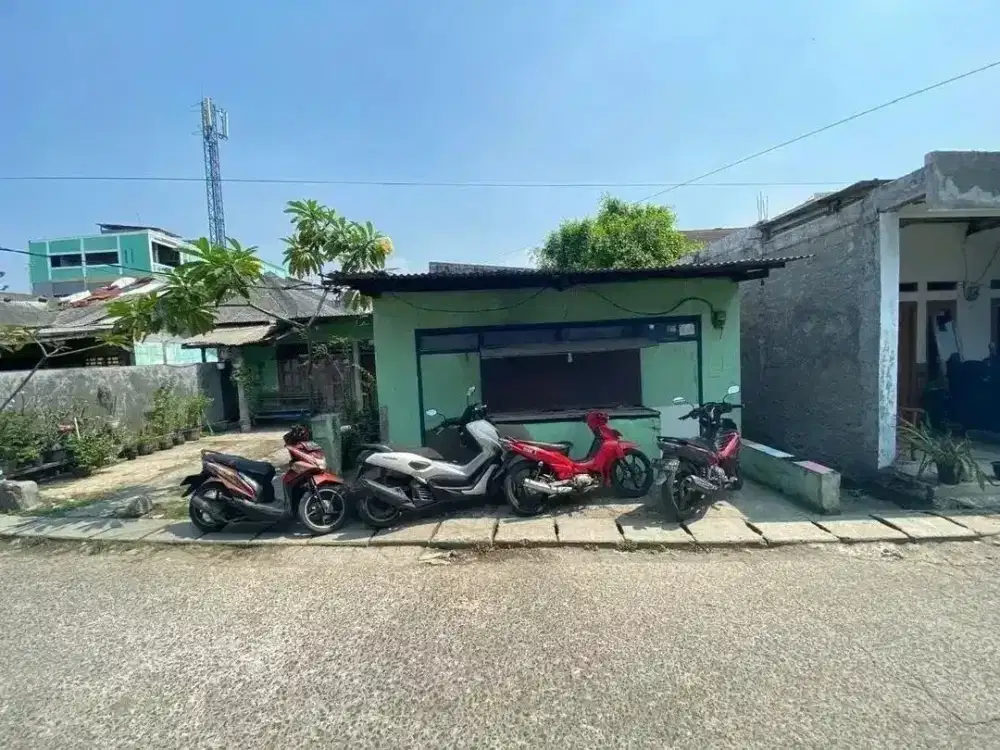 DIJUAL CEPAT Tanah + Bangunan Strategis di Kranji – Lokasi Usaha, Harga Nego