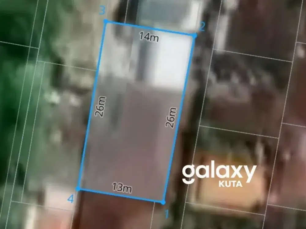 DIJUAL TANAH BONUS BANGUNAN DI MUKTI SARI BATURSARI SANUR DENPASAR