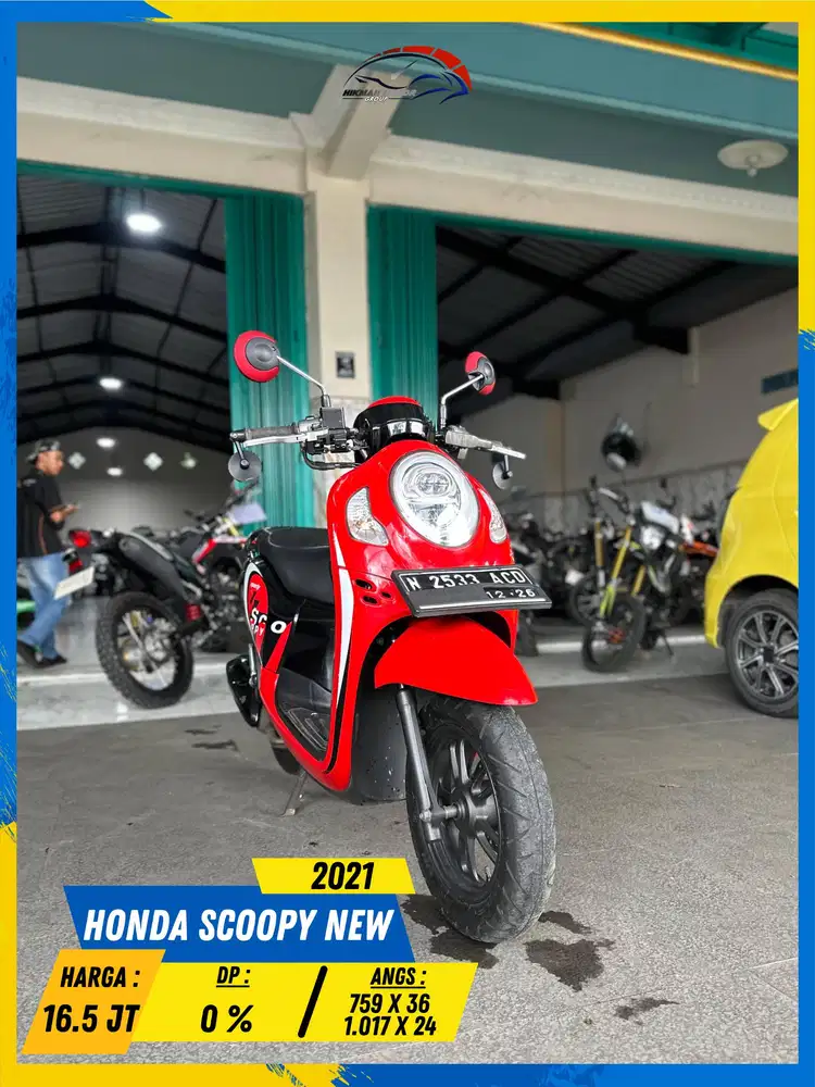 HONDA SCOOPY NEW 2021 NEGO SAMPE DEAL HIKMAH MOTOR KEPUH