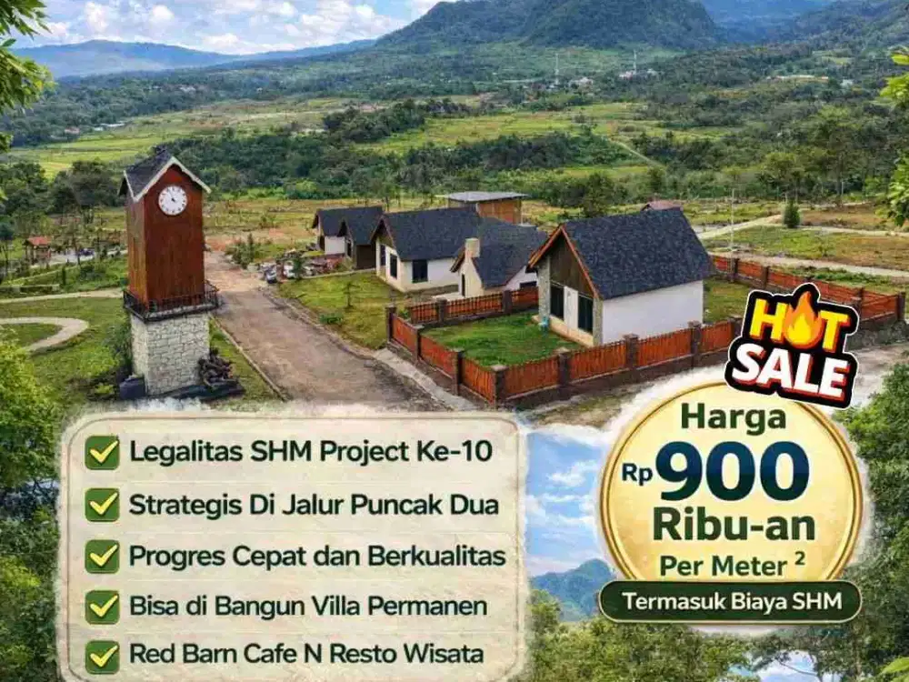 Tanah SHM Siap bangun Nempel langsung sungai akses mobil papasan