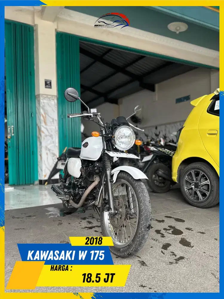 KAWASAKI W 175 2018 MESIN DIJAMIN AMAN BOSKUU HIKMAH MOTOR KEPUH