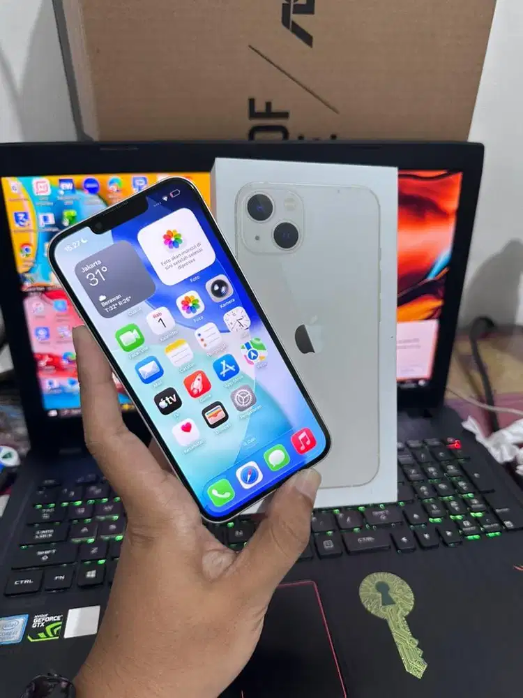 Iphone 13 128 GB Fullset Garansi IBOX 5 bulan lagi