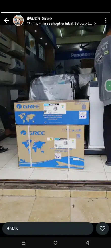 Kredit AC Gree 0,5pk tanpa dp