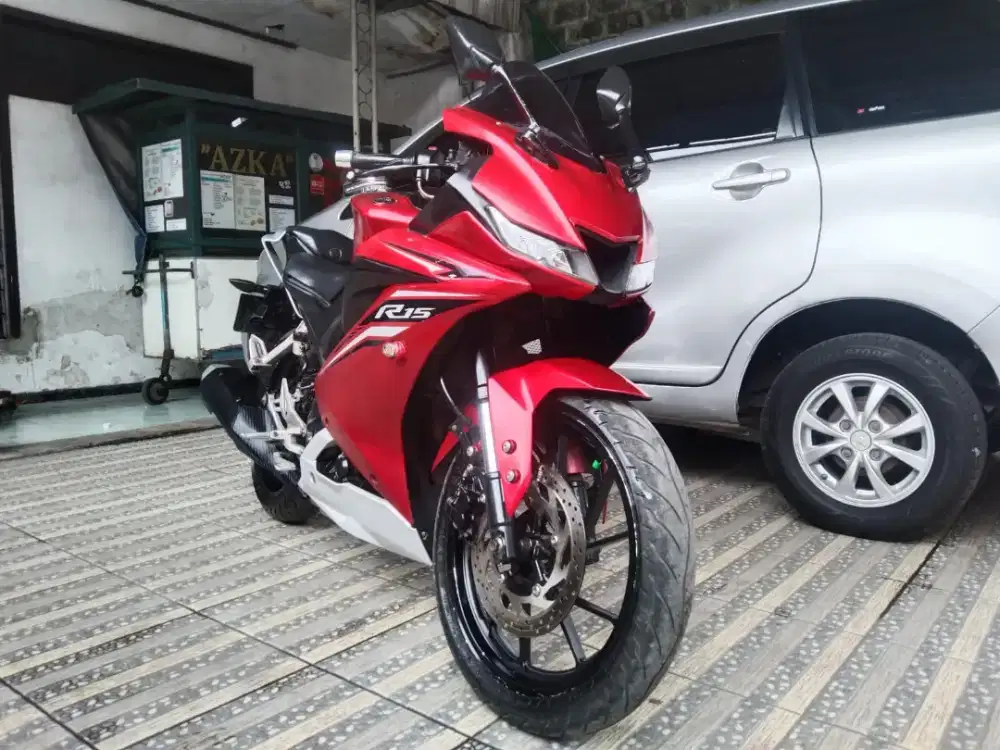 Yamaha R 15 v3 plat bandung