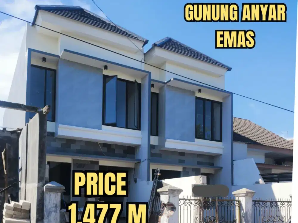 ‼️GANG TERDEPAN‼️ BARU GRESS RUMAH GUNUNG ANYAR EMAS RUNGKUT. DEKAT MERR, TOL, UPN, Dsb (INDEN)