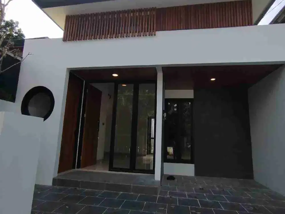 rumah baru dekat SMAN 3 Bantul, dekat masjid, akses jalan lebar