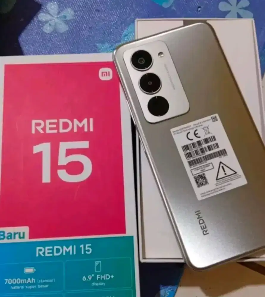 Redmi 15 NFC 8+8/128 (Resmi)