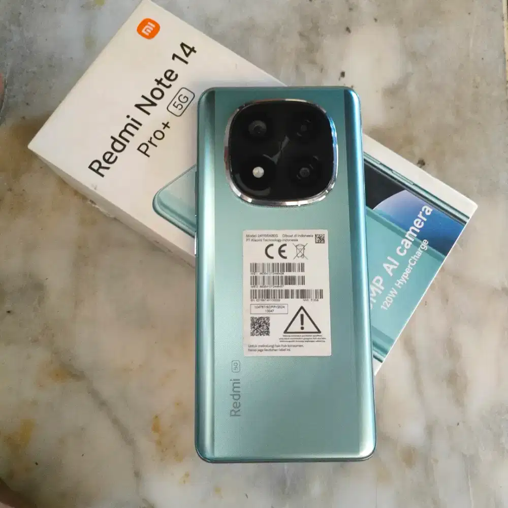Redmi Not 14 Pro+ 5G 12/512 Lengkap Ori