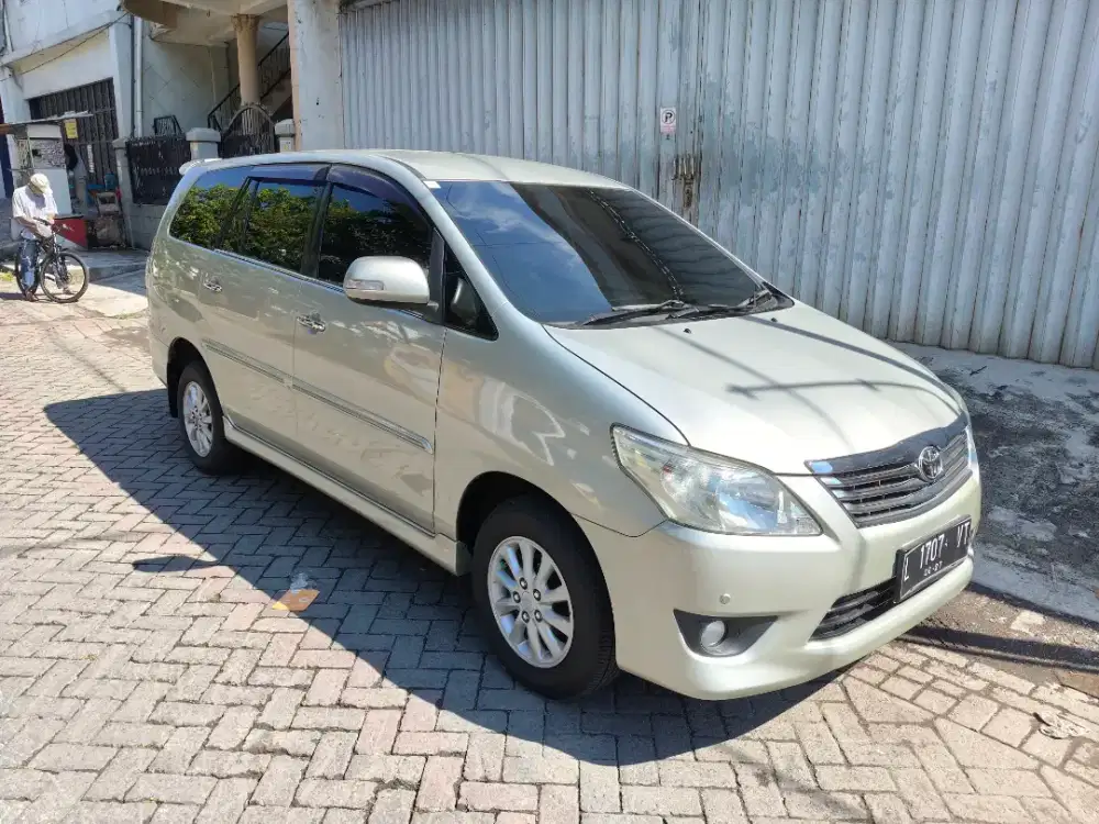 Kijang INNOVA V 2012 Manual Diesel L tgn1 Istimewa Orisinil