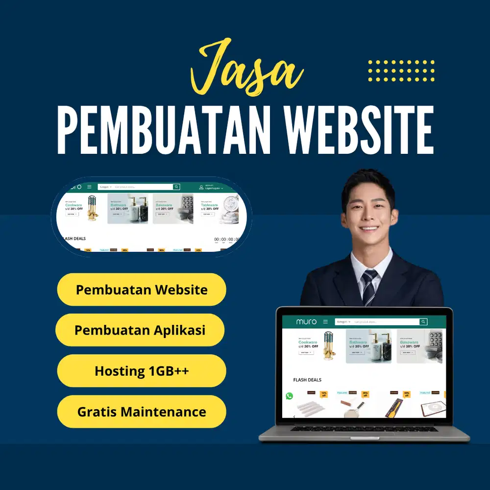 Jasa Pembuatan Website Profesional – Cepat, Modern & Siap Online