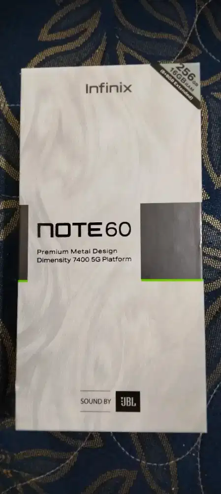 Infinix note 60 8/256GB BARU BNOB