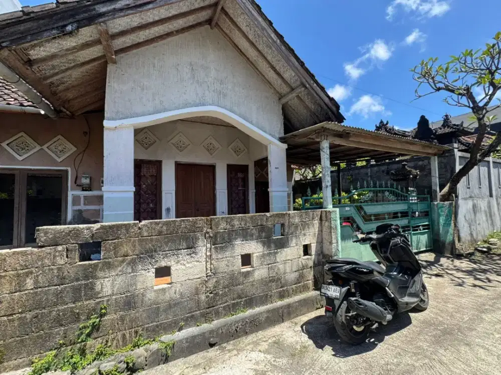 Di Jual Rumah Lantai 1 - Lokasi Jl. Tukad Banyuning / Tukad Yeh Aya, Renon