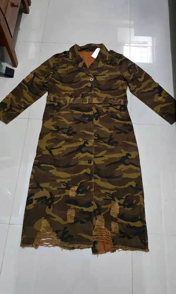 Dress/coat denim loreng