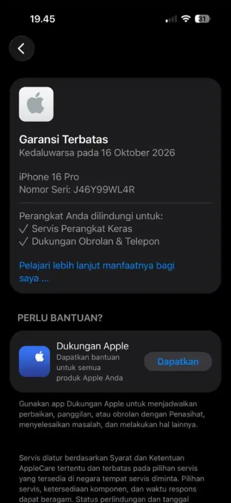 IPHONE 16 PRO 128 IBOX