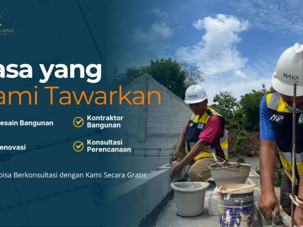 Jasa Bangun Rumah Yogyakarta Profesional & Murah