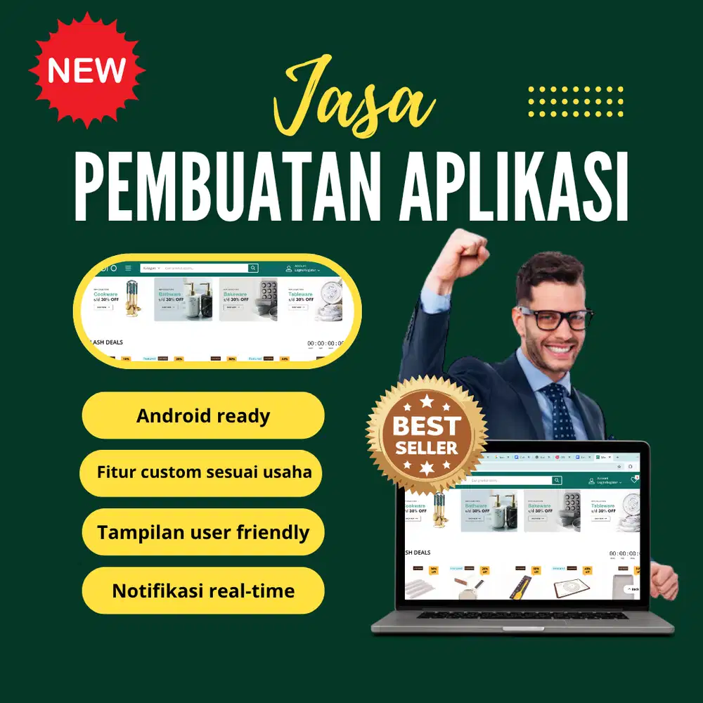 Jasa Pembuatan Aplikasi – Profesional, Custom & Siap Digunakan