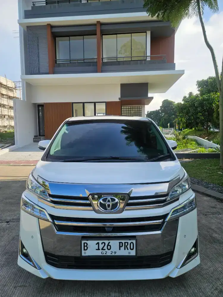 PEMILIK PRIBADI BUKAN SHOWROOM Toyota Vellfire 2.5 G ATPM Facelift