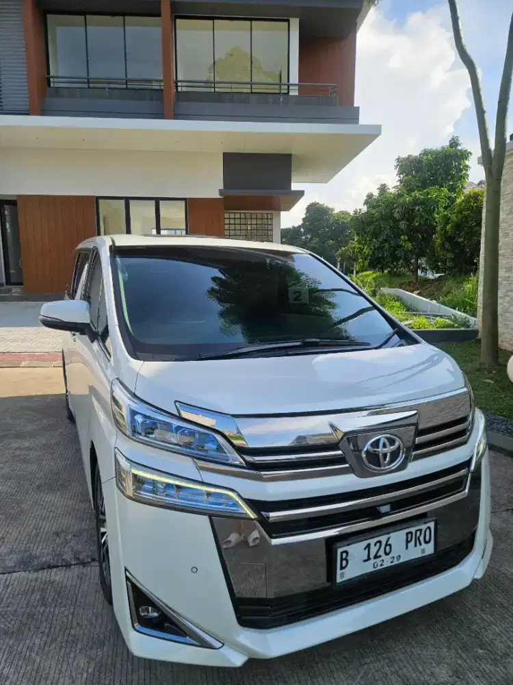 500jtan PEMILIK LANGSUNG Toyota Vellfire 2018 2019 HARGA CASH NO TIPU2