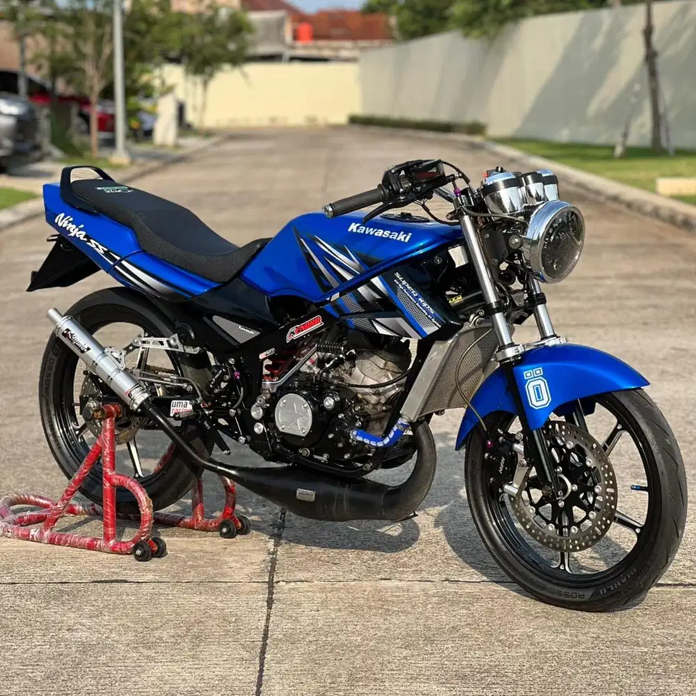 Kawasaki Ninja R Convert SS Warna Biru Pajak Hidup Harga Nego
