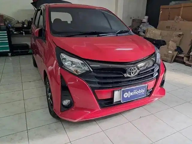 DP MURAH Toyota Calya 1.2 New G Bensin-AT 2019 Merah CPKKB