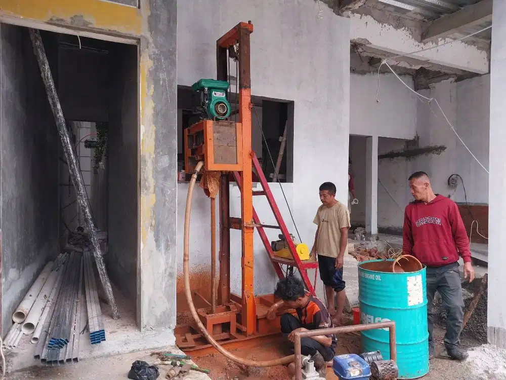 Bor Sumur + Matrial Rawalumbu